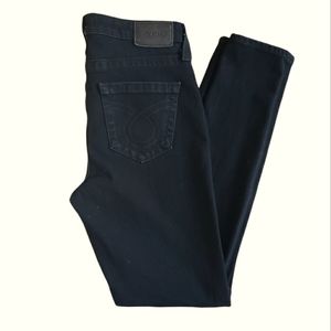 Big Star Women Jeans Curvy Skinny Black Size 29